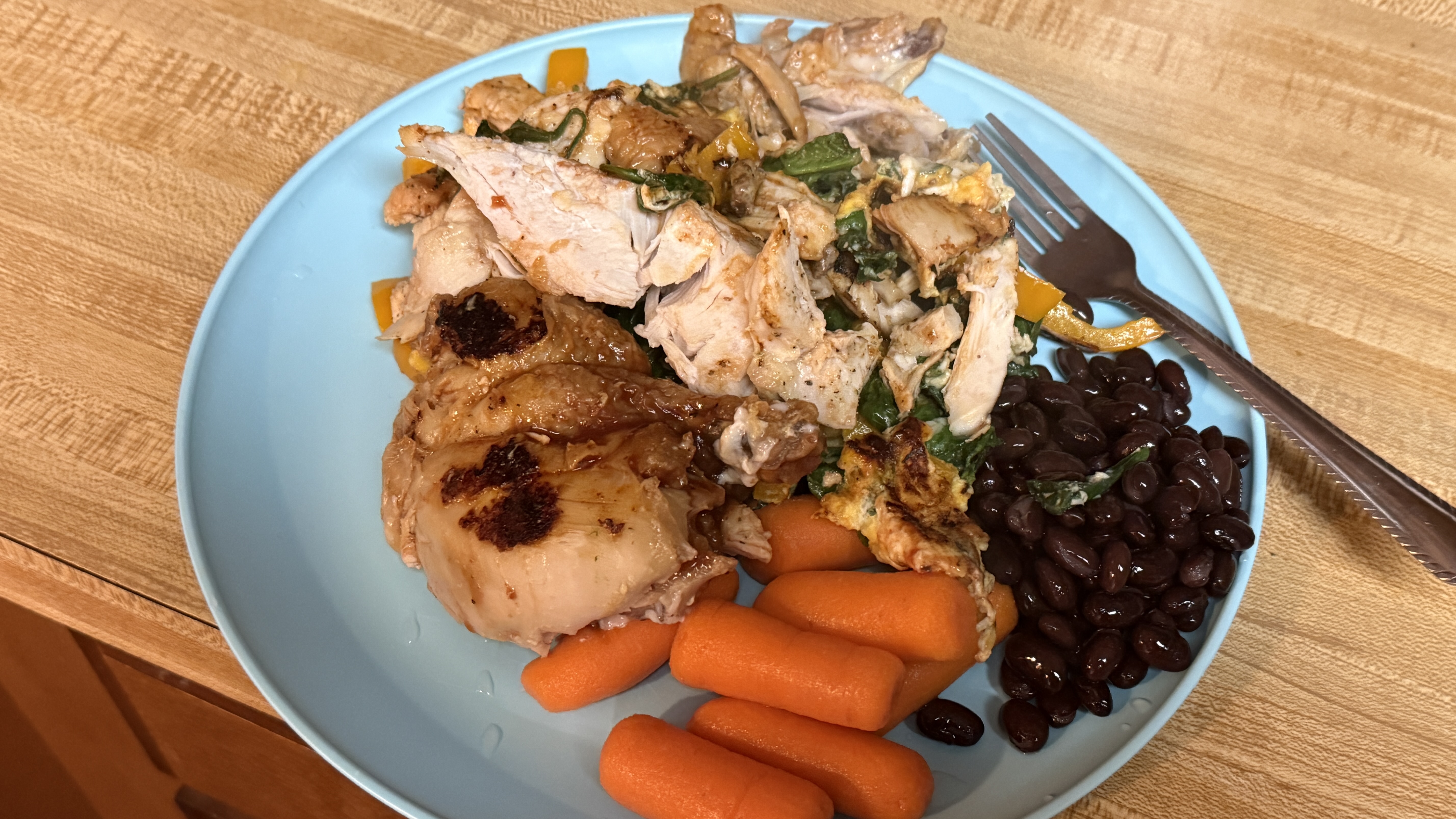 Chicken, Eggs & Greens