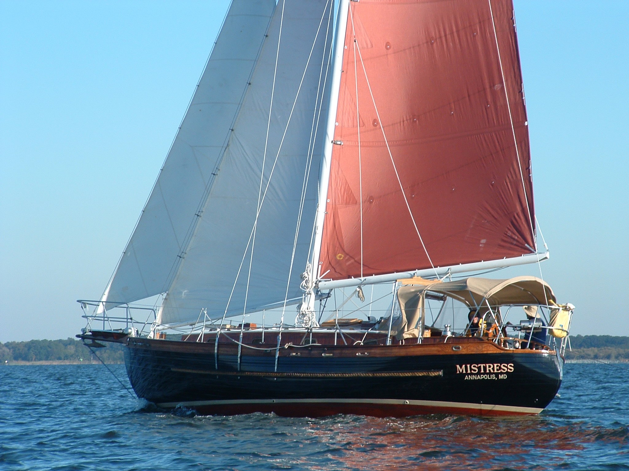 At anchor